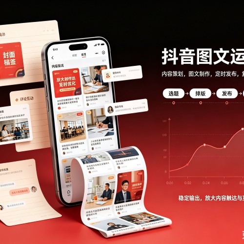 永清抖音图文代运营服务